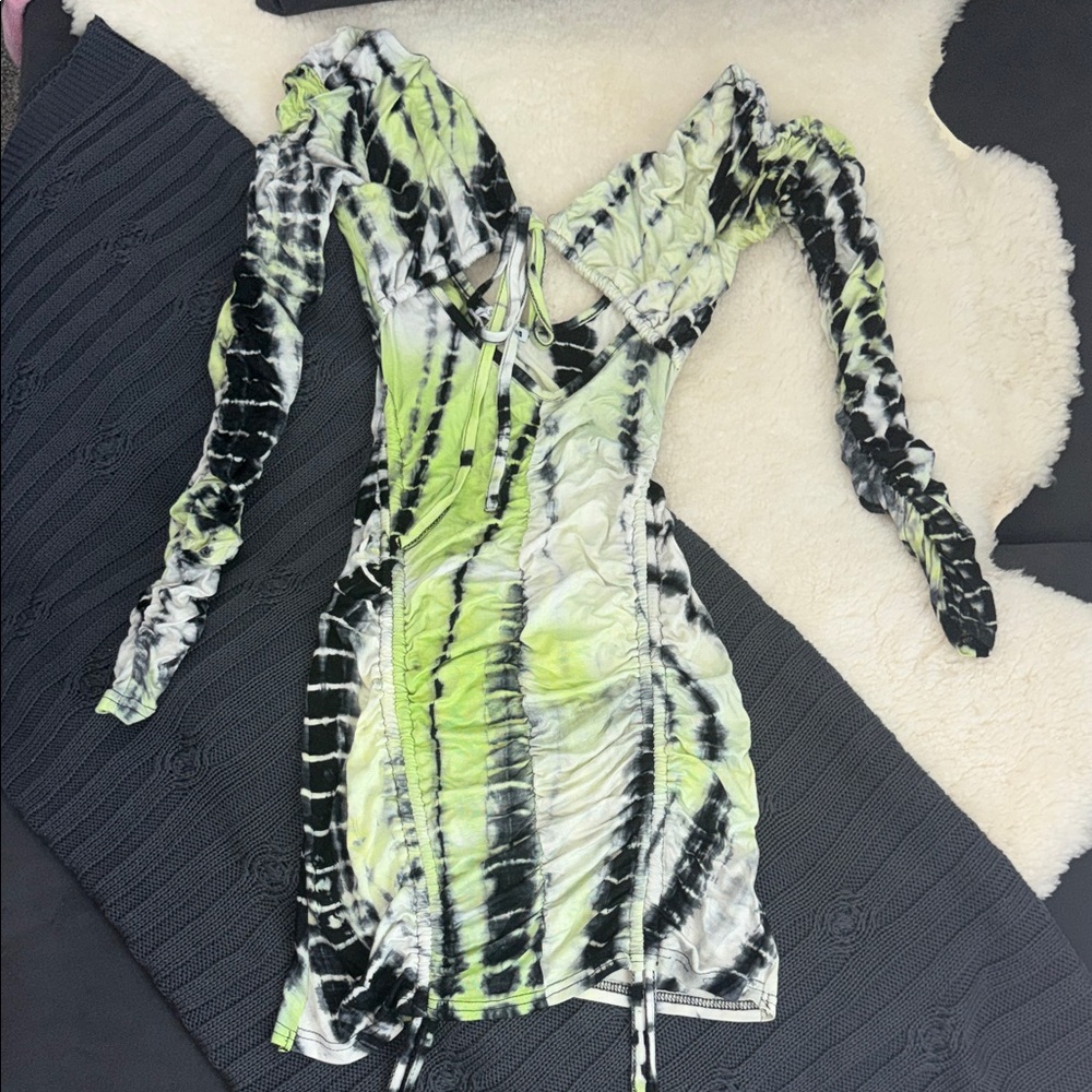 Sexy Tie-Dye Fashion Nova Dress